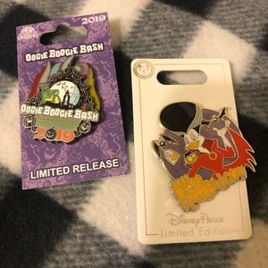 Collectible Halloween Disney Parks Limited Pins Oogie Boogie Bash